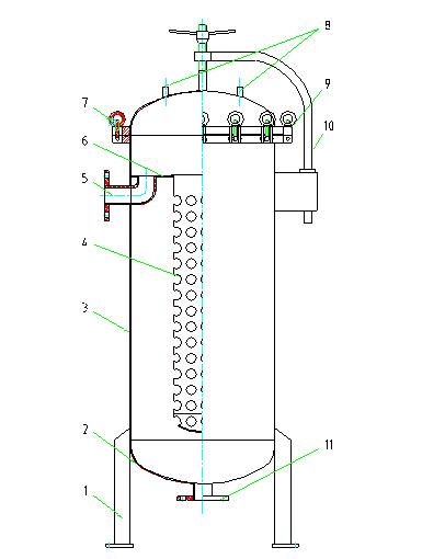 filter housing drawing